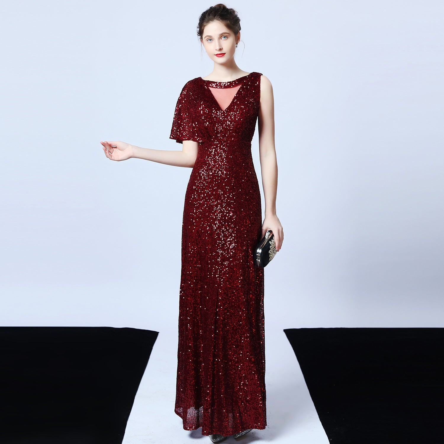 Dress Dream Celebrity Party Party Evening Dress Sexy Long Skinny Toast Bride