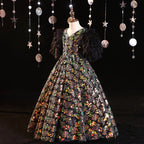 Toddler Girl Party Birthday Black Sequins Pageant Princess Communion Dress