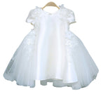 Elegante vestido de primera comunión para niña, vestidos de bautizo para niña pequeña 