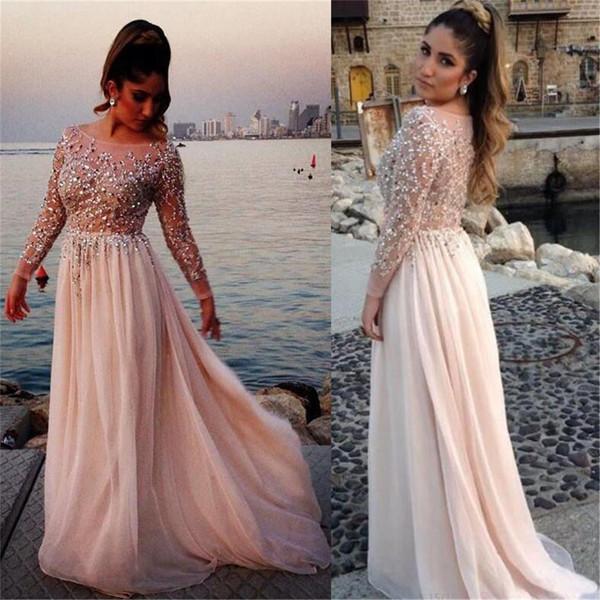 Long Sleeves Prom Dresses Long, Cocktail Evening Dresses for Woman
