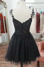 Straps Sweetheart Lace Cute Homecoming Dress Cocktail Dress