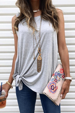 Camiseta informal con chaleco Meridress Gloomy