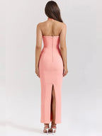 Elegant Maxi Slim Bodycon Vacation Dress