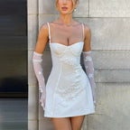 Floral Slim Bodycon A-line Vacation Dress