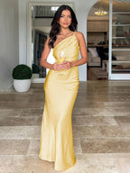 Vestido maxi elegante, ajustado y ajustado para vacaciones