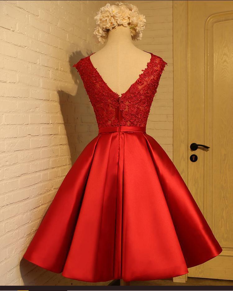 A-line Homecoming Dress Chic Short Prom Dress Party Dress