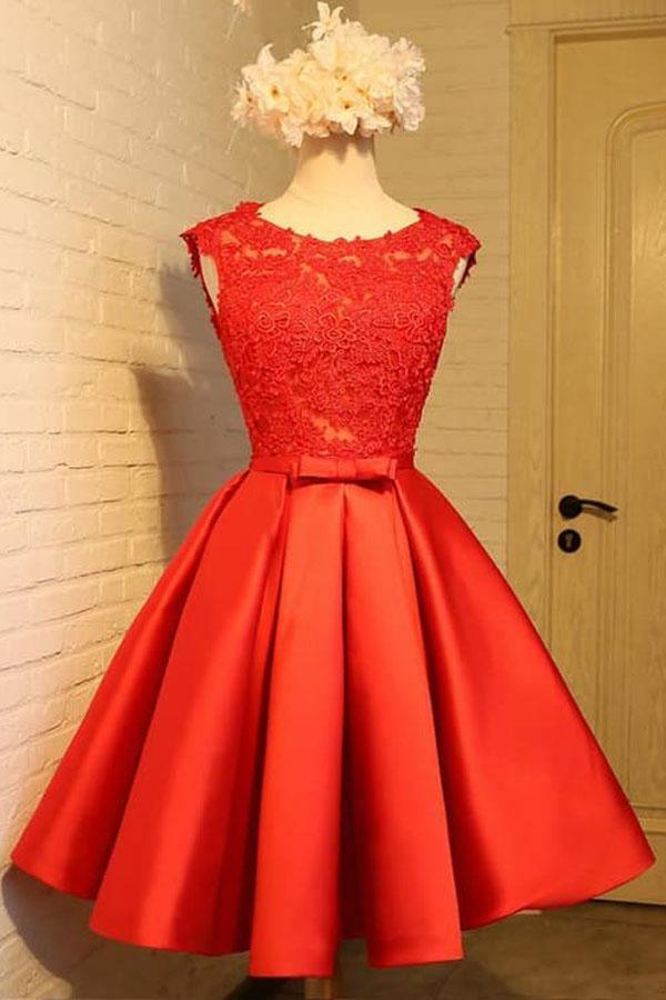 A-line Homecoming Dress Chic Short Prom Dress Party Dress