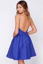 A-Linie Trägerloses kurzes Ballkleid Heimkehrkleid