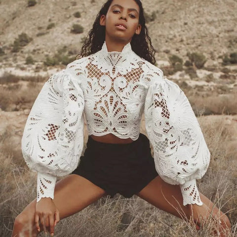 Joselyn Spitzenbluse 