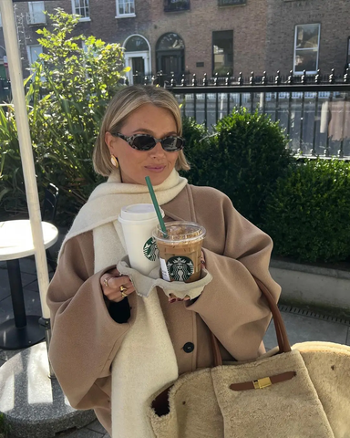 Zadie – Übergroßer Mantel mit Knöpfen und Taschen 