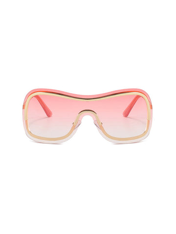 Geometric Sun Protection Sunglasses Accessories