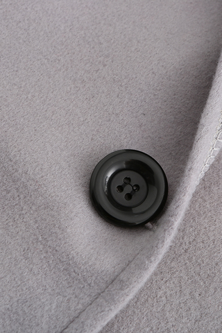 Casual Elegant Solid Patchwork Buttons Hooded Collar Outerwear(7 Colors)