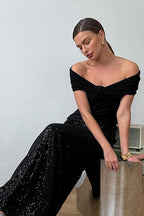 Elegant Chic Off Shoulder Twist Blouse