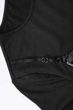 Sexy Slim Patchwork Fake Two Piece T-shirt
