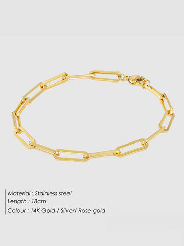 Pulsera de cadena de eslabones 