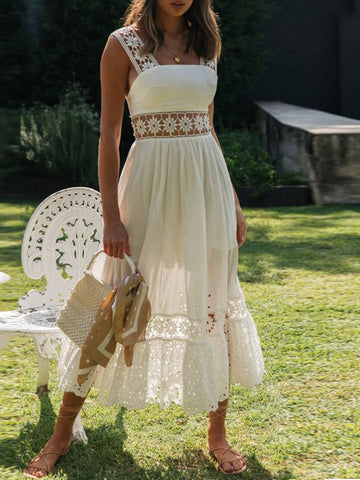 Ivy - Vestido midi para fiesta en el jardín 