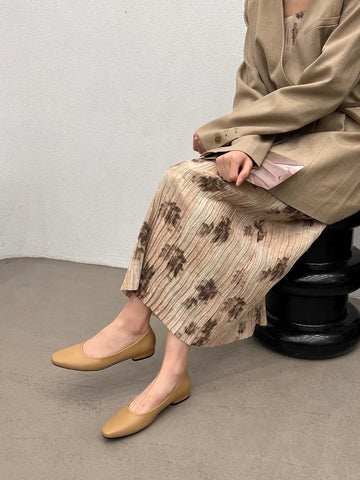 Mocasines de mujer beige, amarillo, plateado y negro con punta redonda, zapatos de vestir informales tipo Mary Jane, elegantes, sin cordones, talla 35-39 