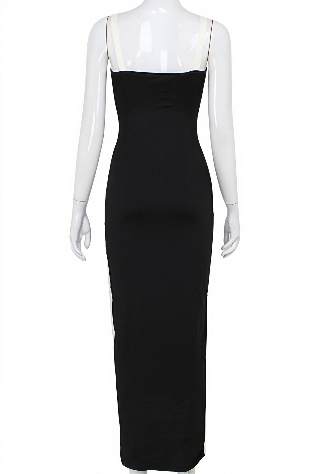 Elegant Patchwork Bow Solid Maxi Dress
