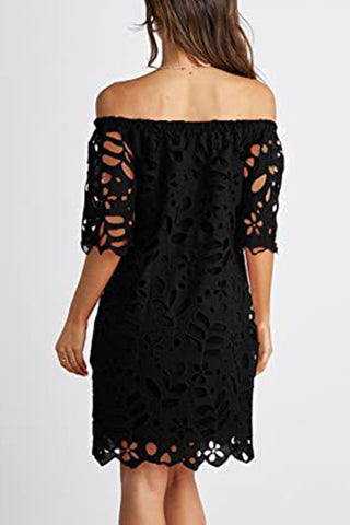 Vestido de fiesta informal con falda hueca y un solo hombro sin tirantes 