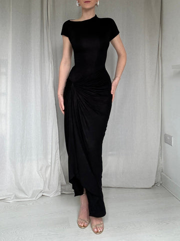 Elegant Strappy Maxi Dress