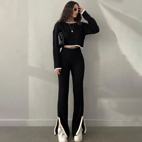Conjunto de suéter y pantalón Lily 