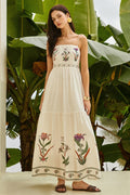 Swing Print Bandeau Cami Boho Dress