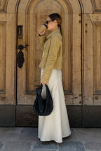 Faux Suede Commuter Jacket