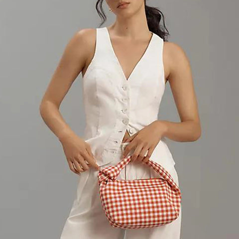 Crop Top mit Button-Down-Weste 