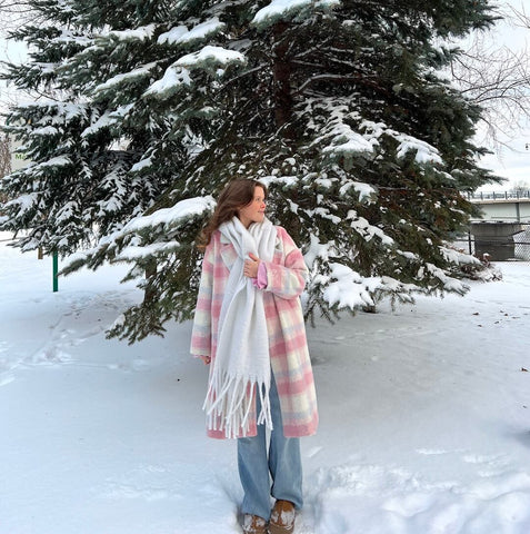 Nordic Damen Oversize-Trenchcoat 