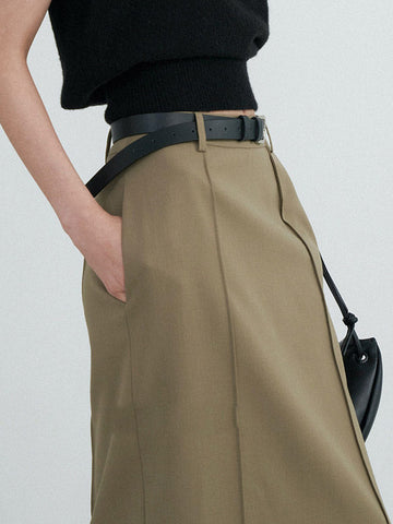 Loose Buttoned Solid Color Long Sleeves Lapel Blouses&Shirts Tops + Skirts Bottom + Notched Collar Blazer Outerwear Three Pieces Set
