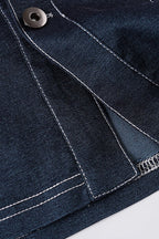 Street Hot Denim Cropped Blouse