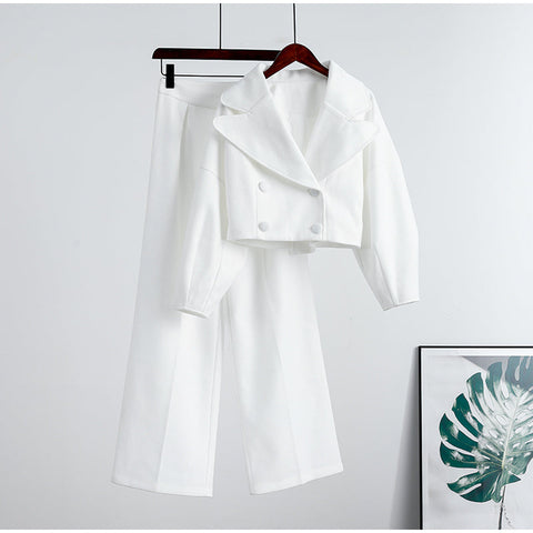 Margaret Mantel + Hosenanzug 