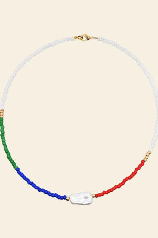 Sally Rainbow Mille Beads Perlenketten-Set 