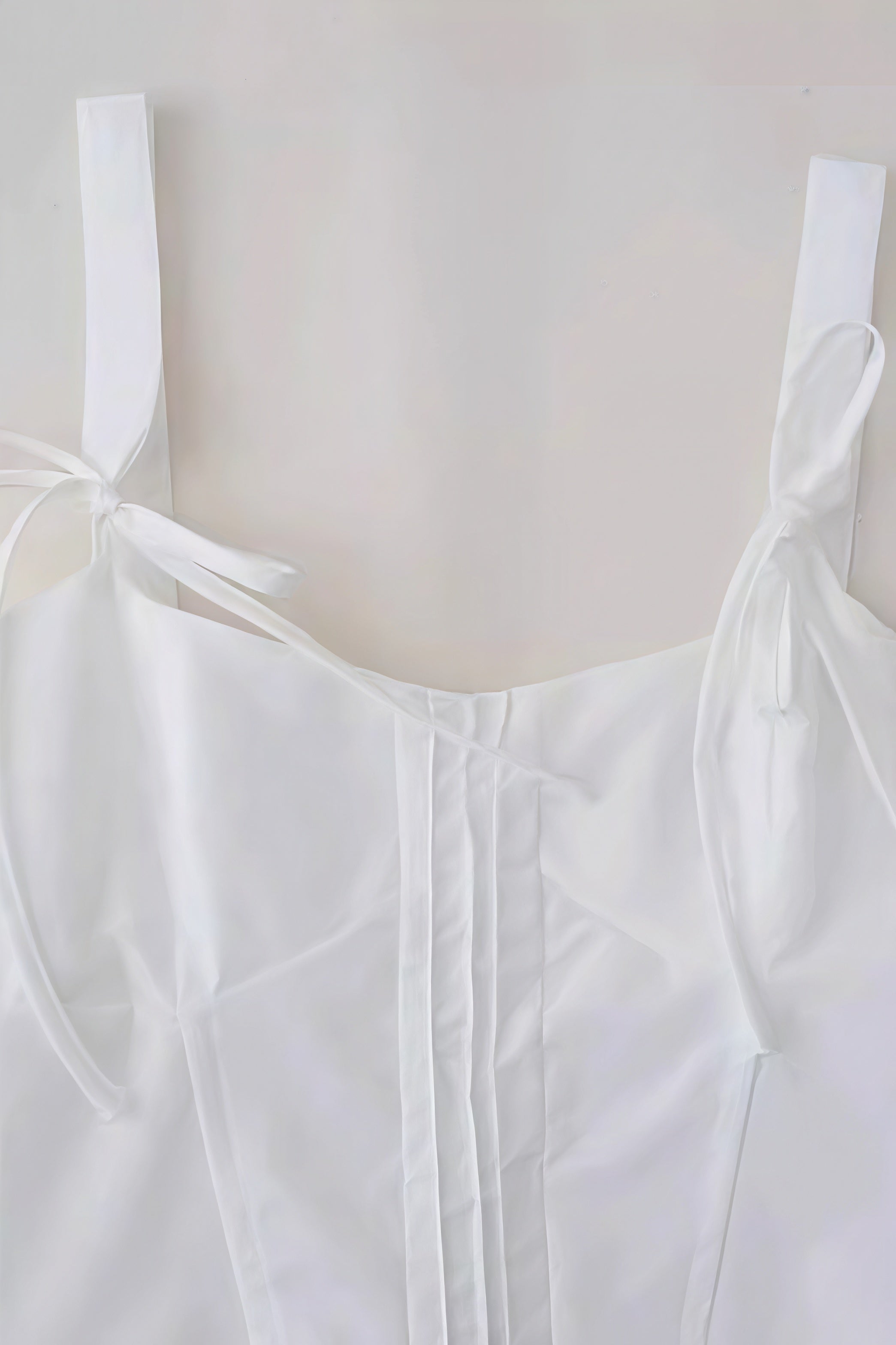 White Bow Slim Fit Cami Top