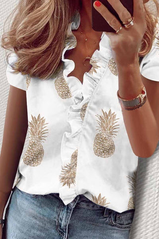 Chicindress Floral Print Loose T-shirt(3 Colors)