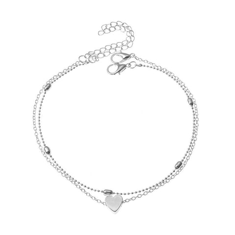 Julia Heart Ankle Bracelet