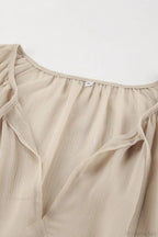 Batwing Sleeve Sun Protection Maxi Dress