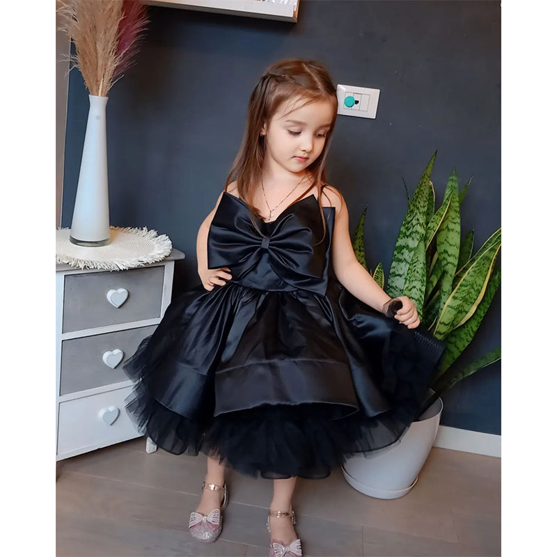 Elegante vestido de primera comunión para bebé, vestido de princesa para bautizo de niña pequeña. 
