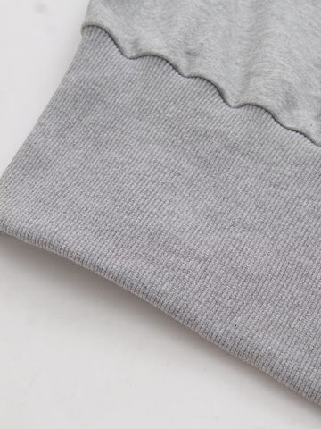 Spring Summer Women Clothing Stand Collar Loose Pockets Decorative Sweater