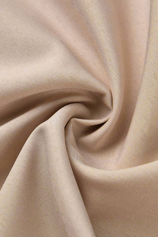 Blusas casuales de cuello vuelto con hebilla y retazos lisos (8 colores) 