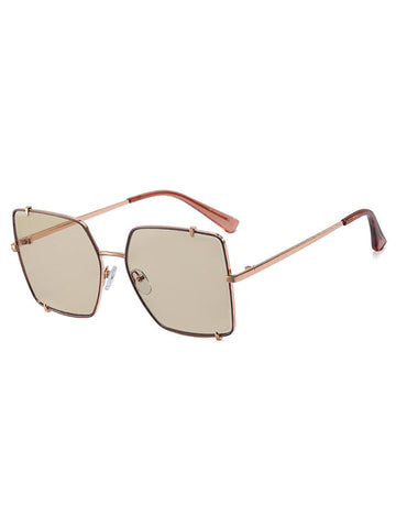 Sun-Protection Geometric Sunglasses Accessories