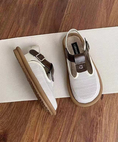Beige atmungsaktive Mesh 2024 Casual Splicing Wandersandalen 