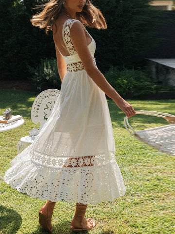 Ivy - Vestido midi para fiesta en el jardín 