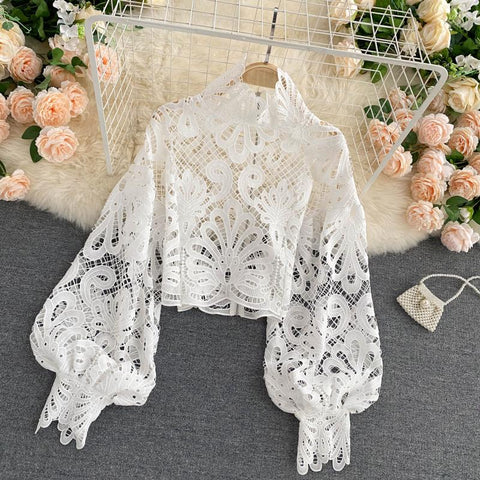 Joselyn Spitzenbluse 