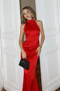 Backless Sleeveless Slim Maxi Dress