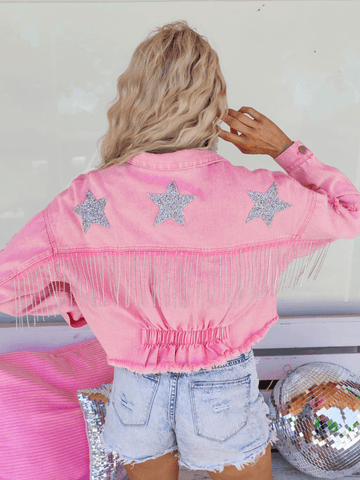 CHAQUETA VAQUERA CON FLECOS PRINCESA DE LAS ESTRELLAS 