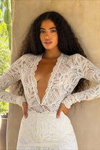 Sexy Lace Cutout Bodycon Maxi Dress