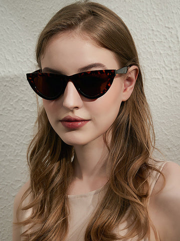 Geometric Sun Protection Sunglasses Accessories