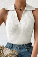 Sleeveless Knit Top