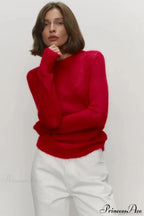 Candy Pastels Sheer Crew Neck Lightweight Knit Top